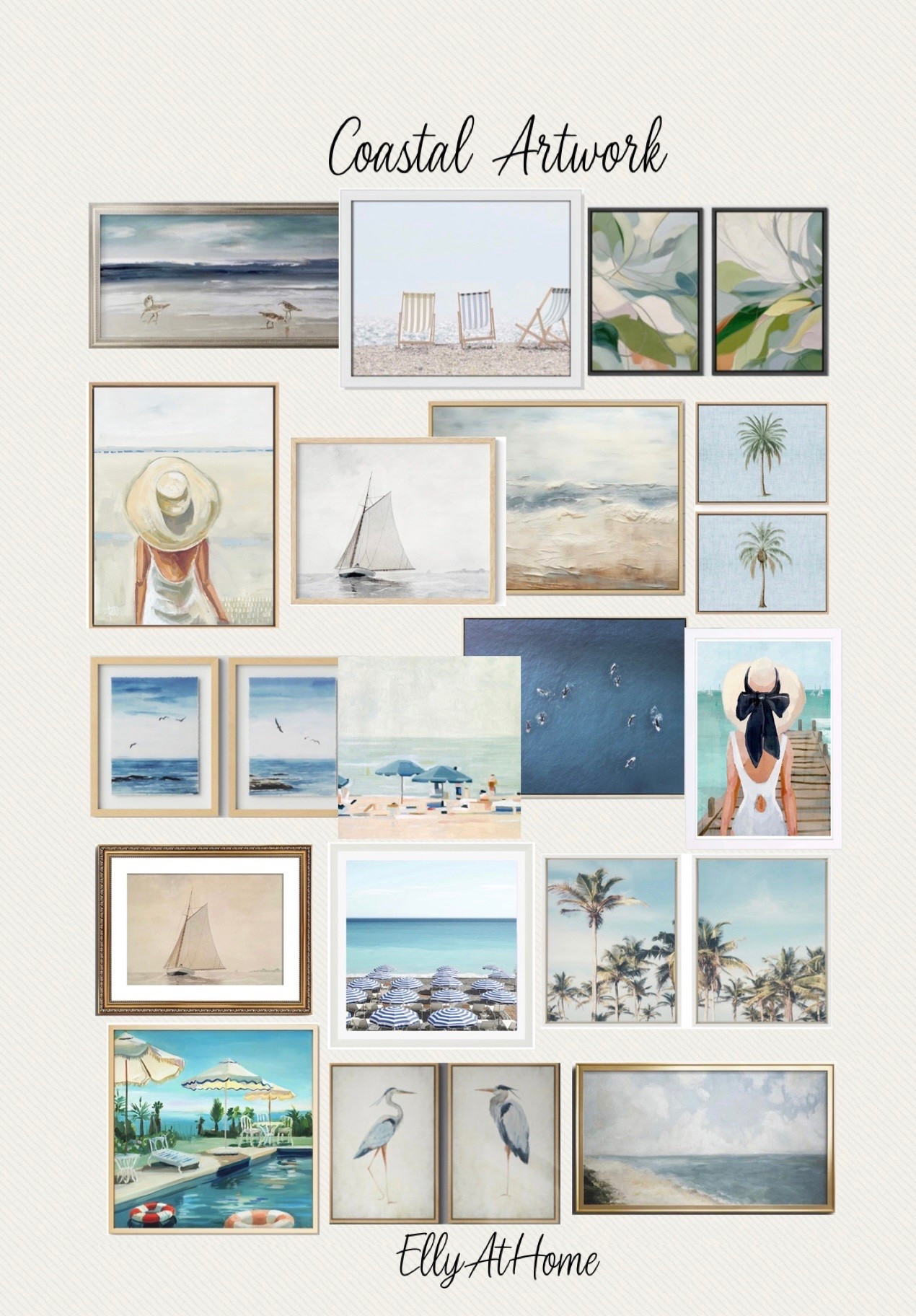 Coastal artwork for a classic coastal summer home! Some on sale! Shop from Amazon, Wayfair, Target, Urban Garden prints. Free shipping

#LTKHome #LTKSaleAlert
