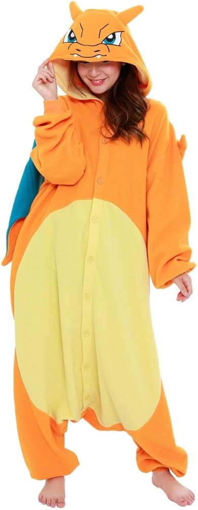 SAZAC Kigurumi - Pokemon - Charizard - Onesie Jumpsuit Halloween Costume | Amazon (US)