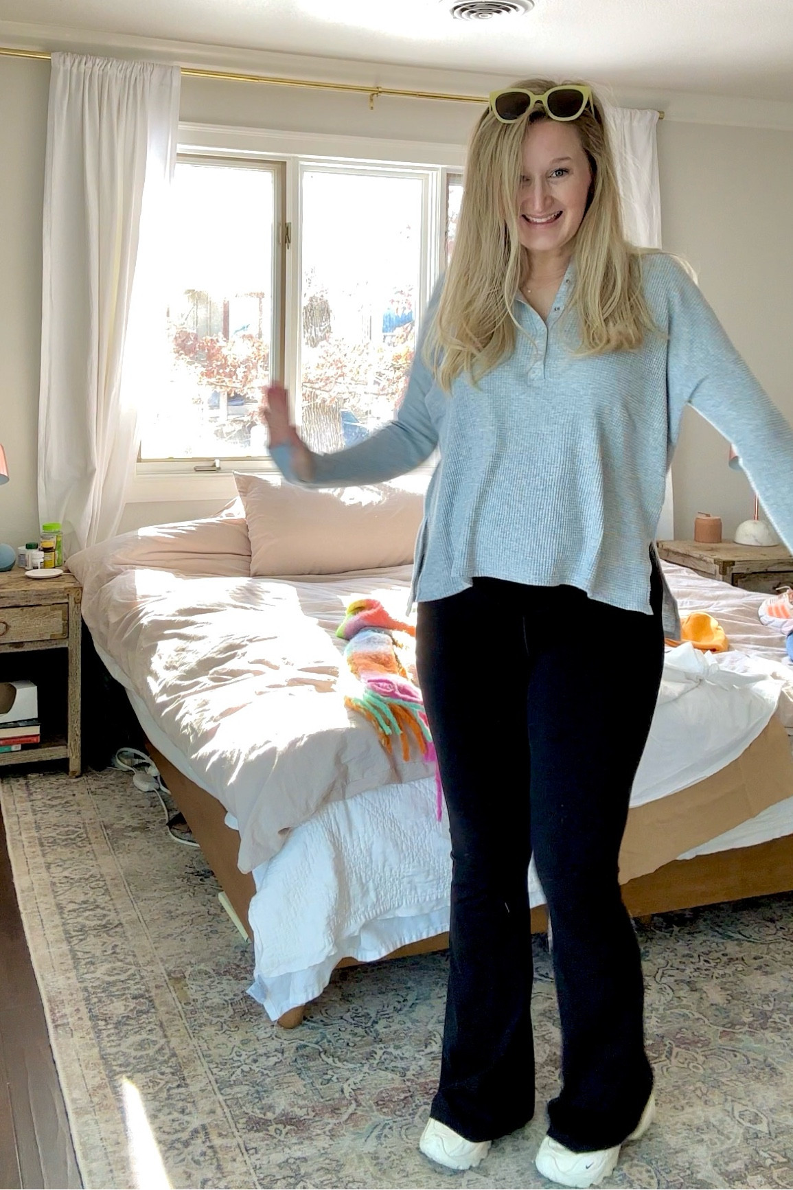 American eagle comfy outfit that will transition from maternity to postpartum 💕

#LTKfindsunder50 #LTKbump