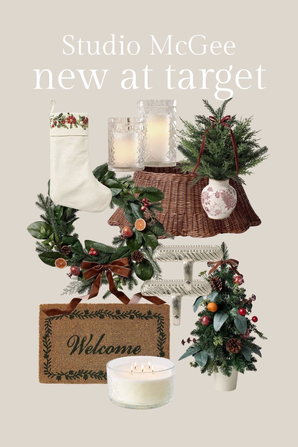 New Christmas line from Threshold with Studio McGee is drooping at Target! Love all the sugared fruit, pretty wreaths and garlands.

#LTKHome #LTKSeasonal