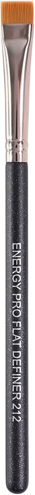Flat Eyeliner Eyebrow Concealer Brush Pro Flat Definer Firm Stiff Thin Synthetic Bristle Precisio... | Amazon (US)
