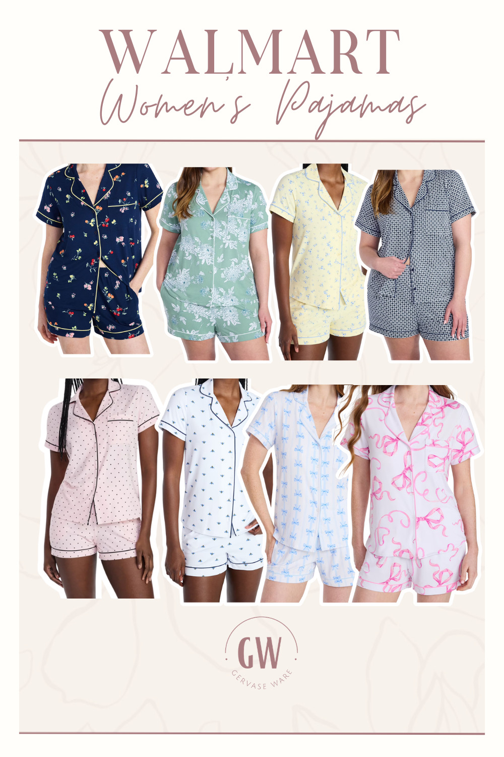 Cozy and cute Walmart women’s pajamas for comfy nights.
#WalmartFinds #WomensPajamas #LTKStyle 

 #LTKSpringSale #LTKootd #LTKHome