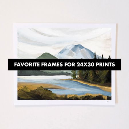 Favorite frames for my 24x30 prints!

#LTKhome