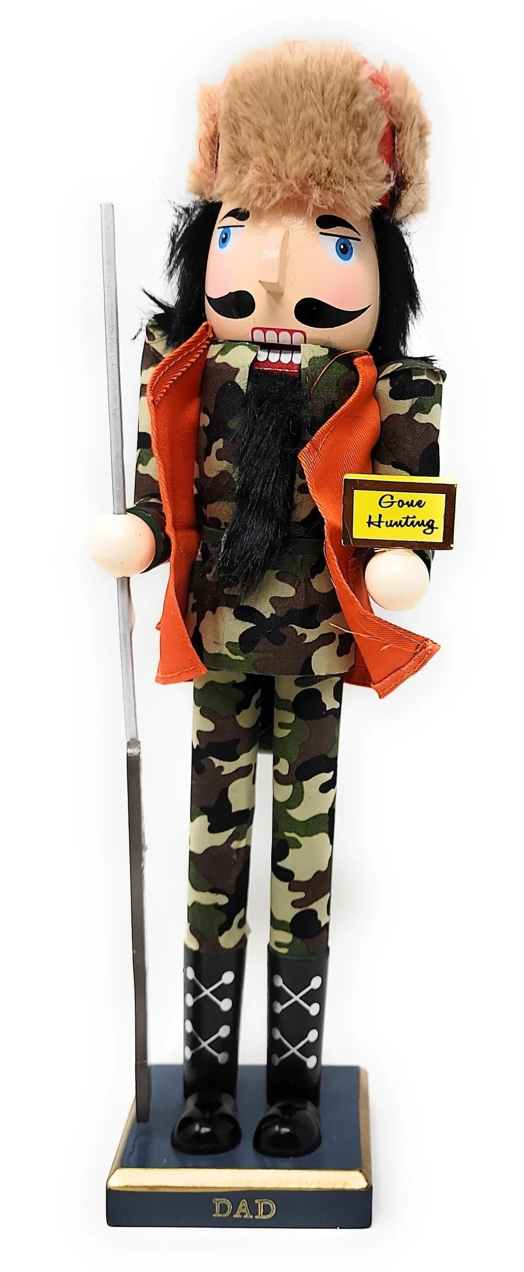 Camouflage Hunter Rifle Gun 15 Nutcracker Gone Hunting Personalized - Etsy | Etsy (US)