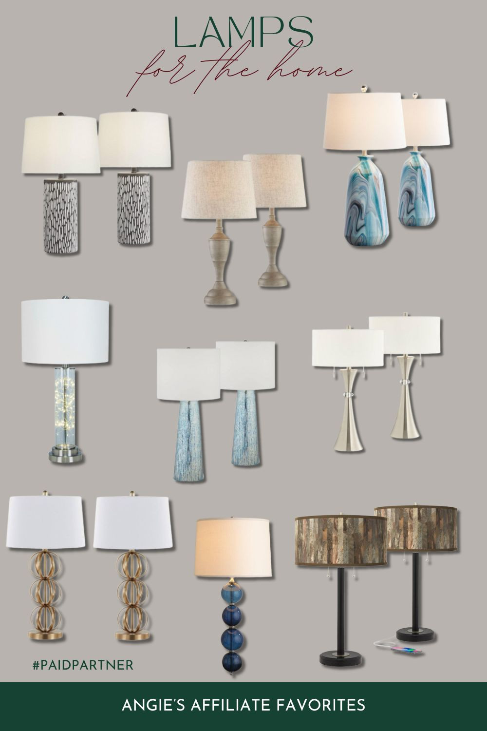 ✨ Brighten up your space with the perfect lamp! ✨ #paidpartner 

I’ve rounded up some of my favorite styles – from sleek and modern to cozy and classic. Whether you're updating your bedside table, adding a statement piece to the living room, or creating a soft glow in your reading nook, there’s something here for every vibe! 🌟

#LightingDesign #HomeDecor #InteriorInspo #HomeLighting #AmbientLighting #ModernLighting #CozyHomeVibes #TableLampDecor #LivingRoomLighting #BedroomLighting  

 #LTKHome