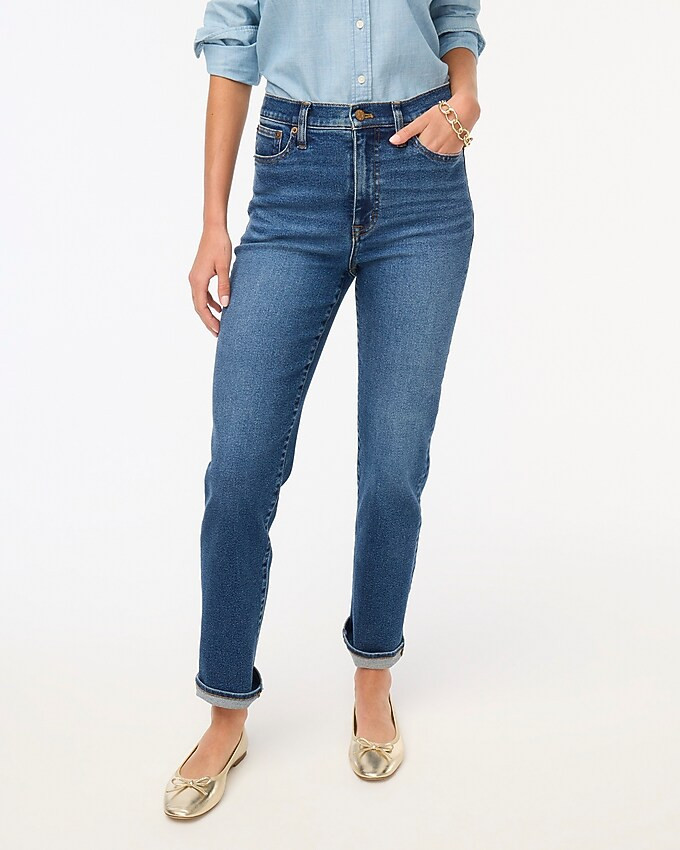 Stovepipe straight jean in signature stretch+ | J.Crew Factory