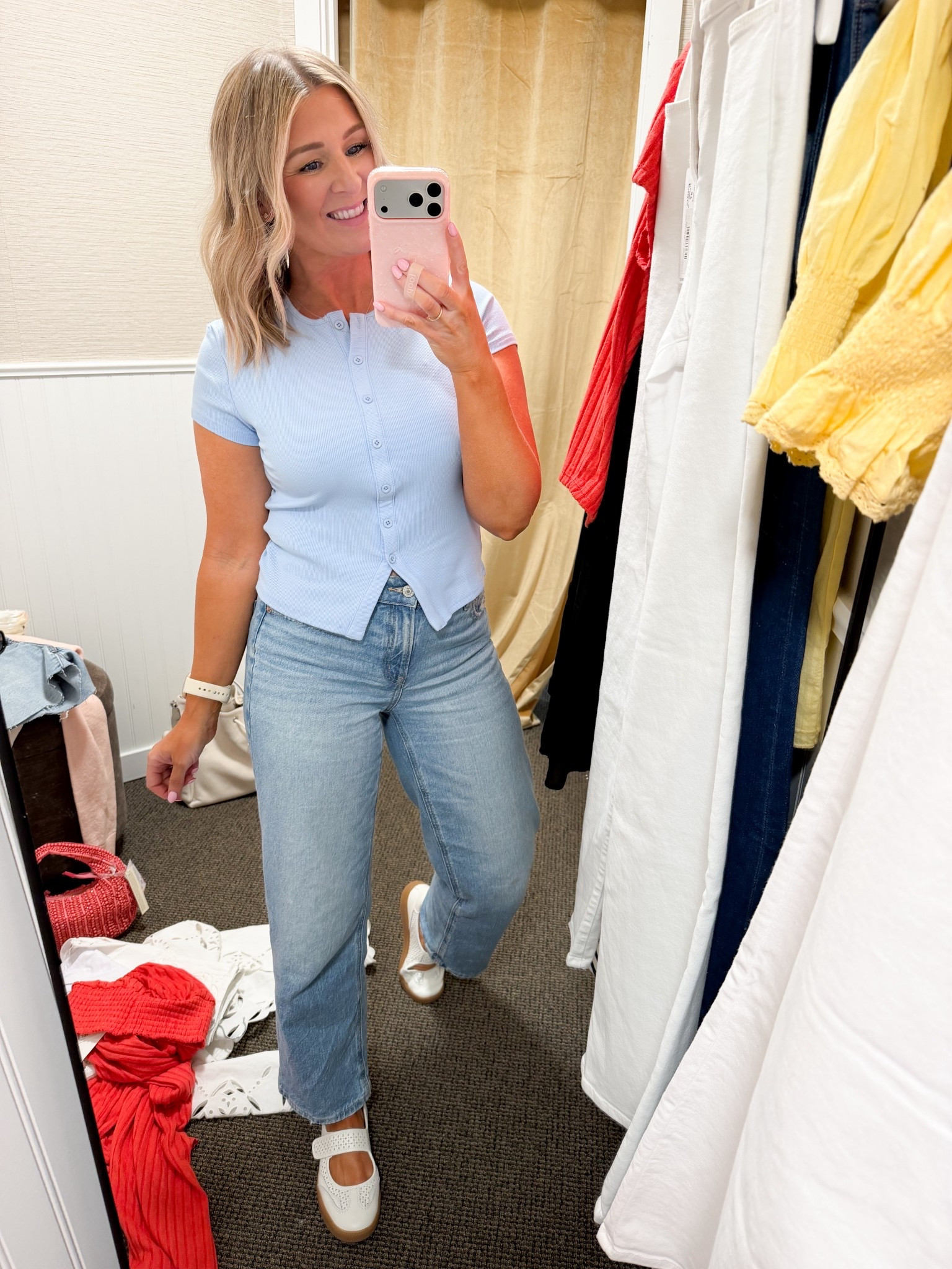 Easy spring outfit idea 


Wearing the short in the jeans. Size down! They run big
Wearing my smaller size in the shoes 
I recommend going with your larger size in the ribbed tee



#LTKmomlife #LTKootd #LTKOver40