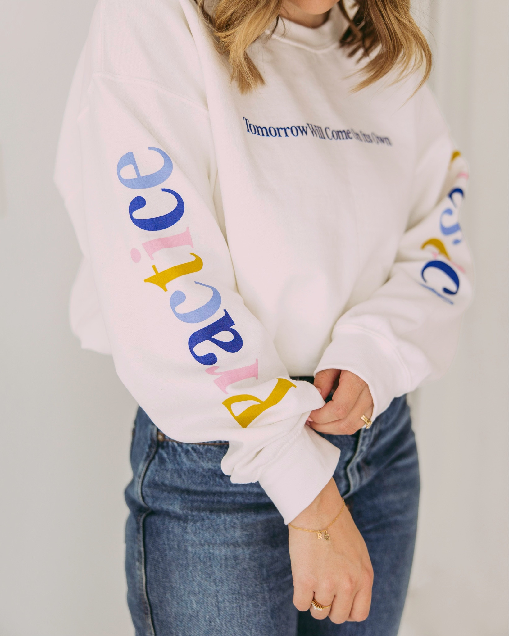 Tomorrow will come on it’s own crew in cream! 

#LTKHoliday #LTKSeasonal #LTKGiftGuide