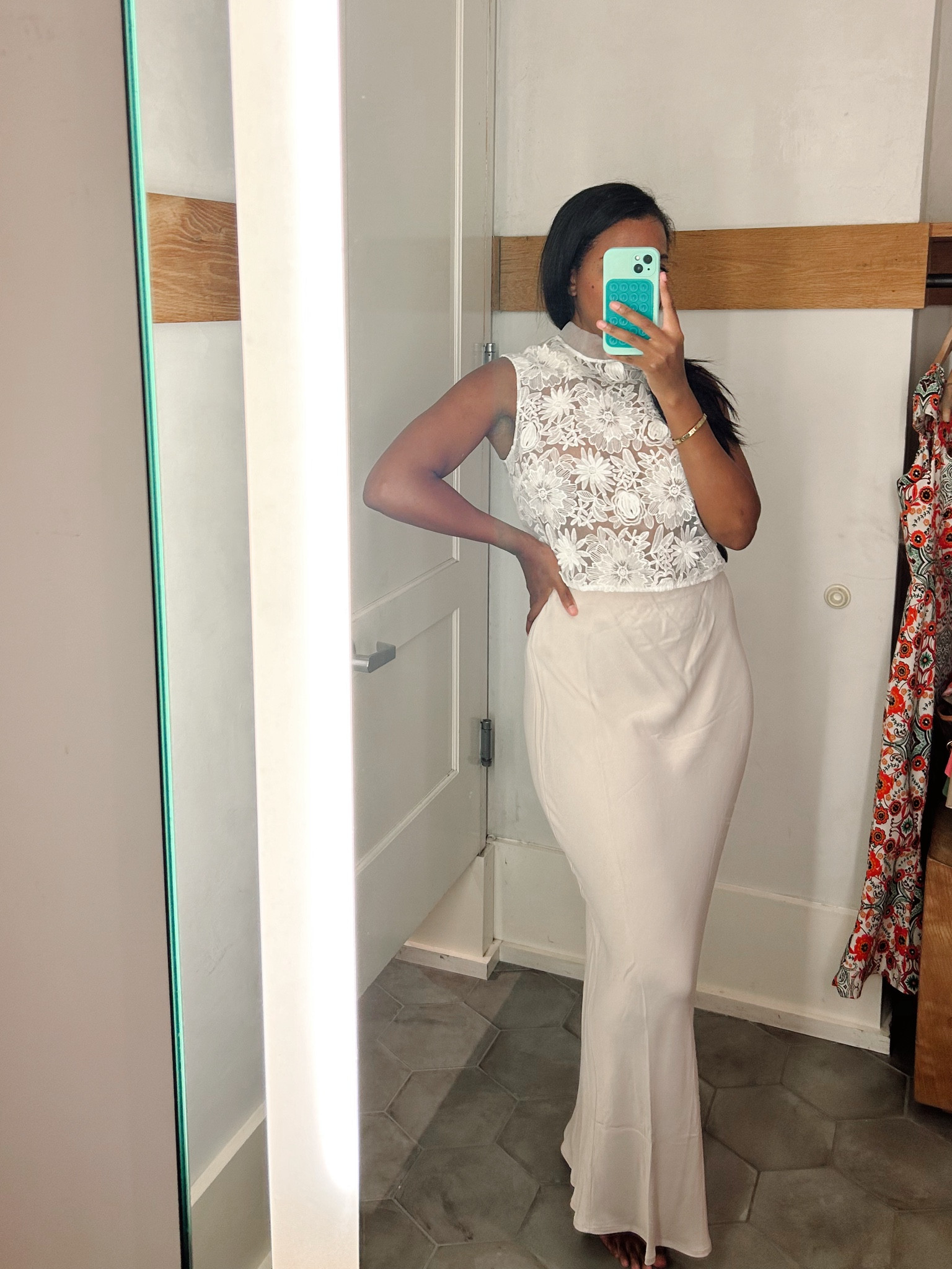 Sheer statement top/maxi skirt



#LTKstyletip #LTKSpringSale #LTKsalealert