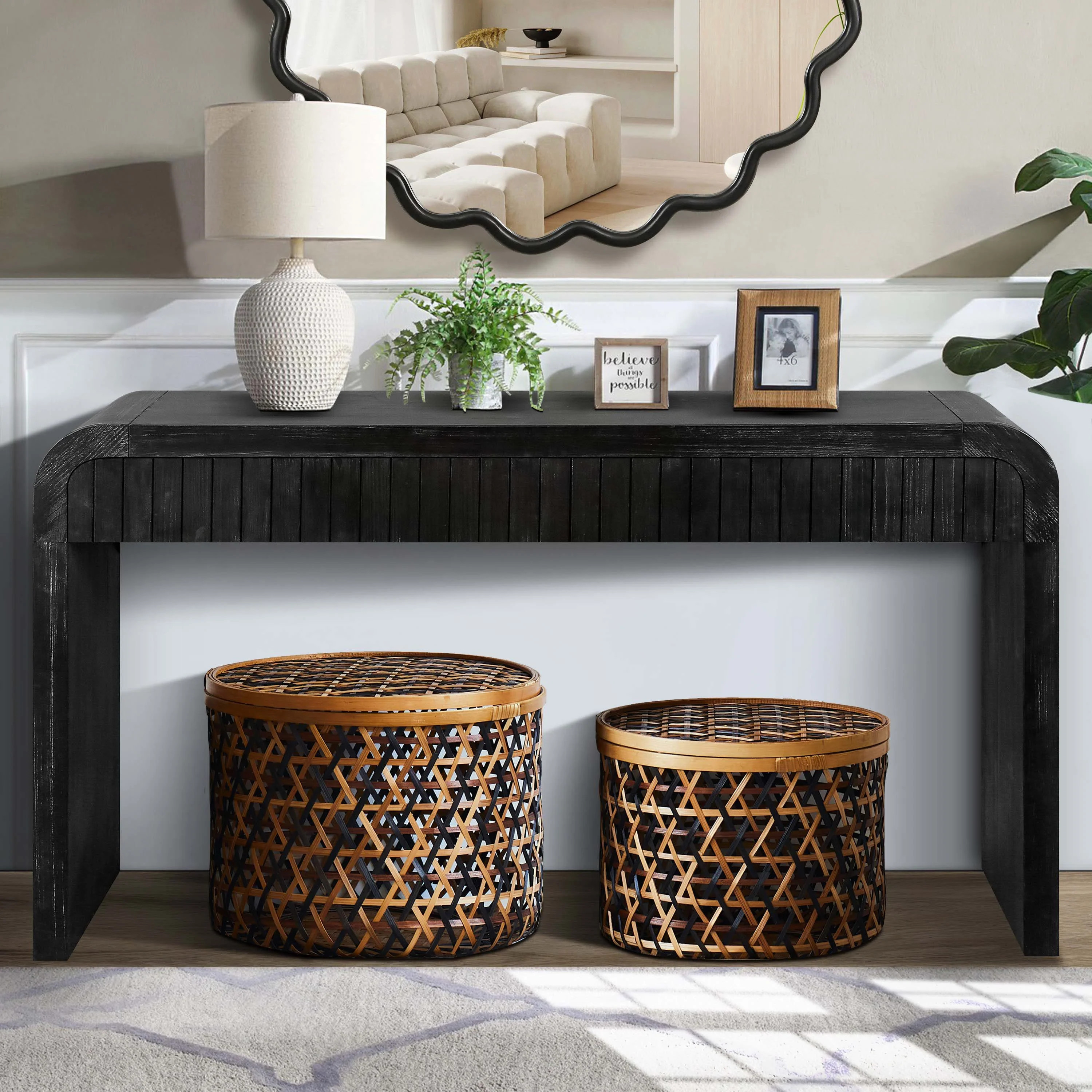 Wade Logan® Colynn 59" Vintage Crafted Console Table | Wayfair | Wayfair North America