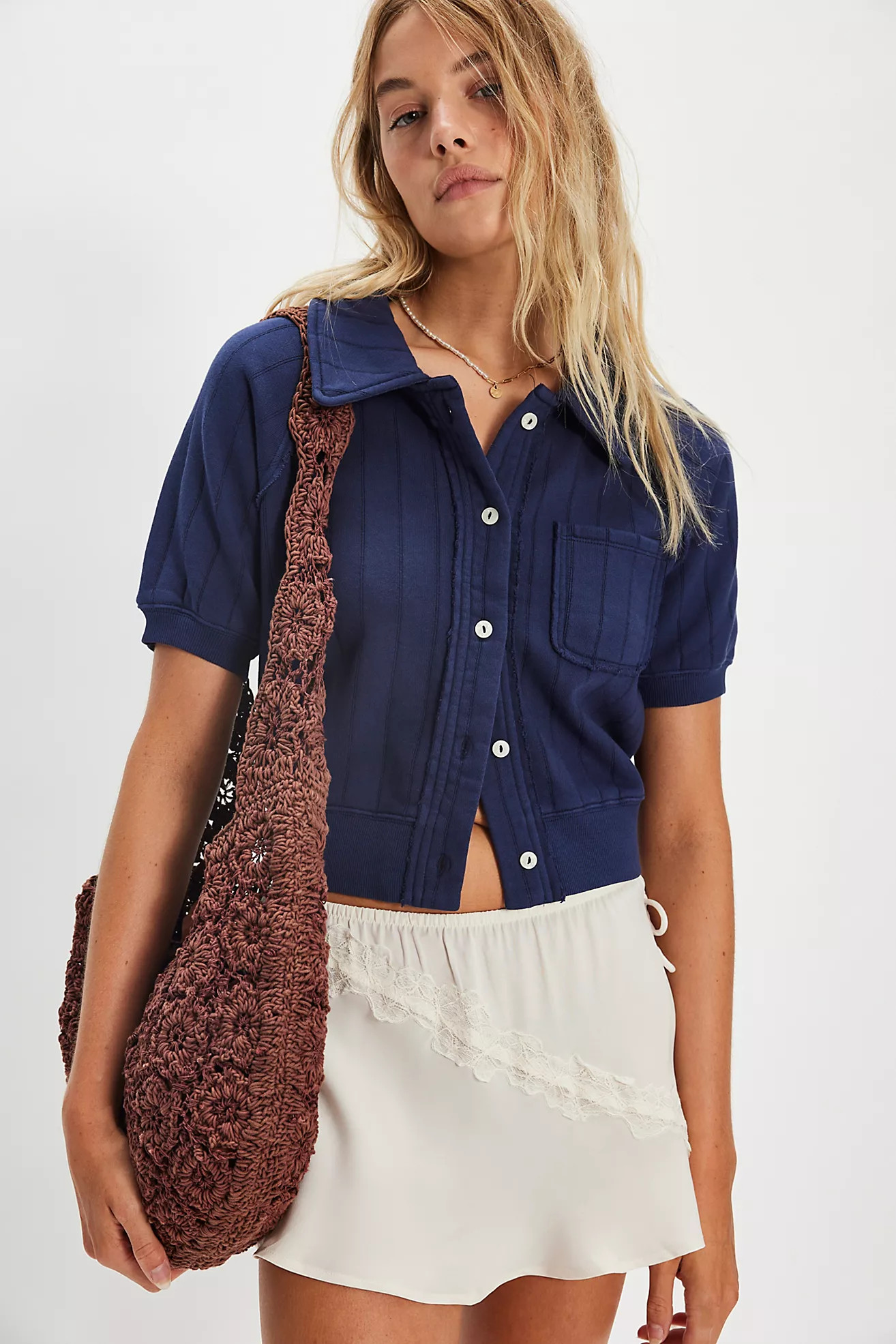 On Point Sweatshirt Polo | Free People (Global - UK&FR Excluded)