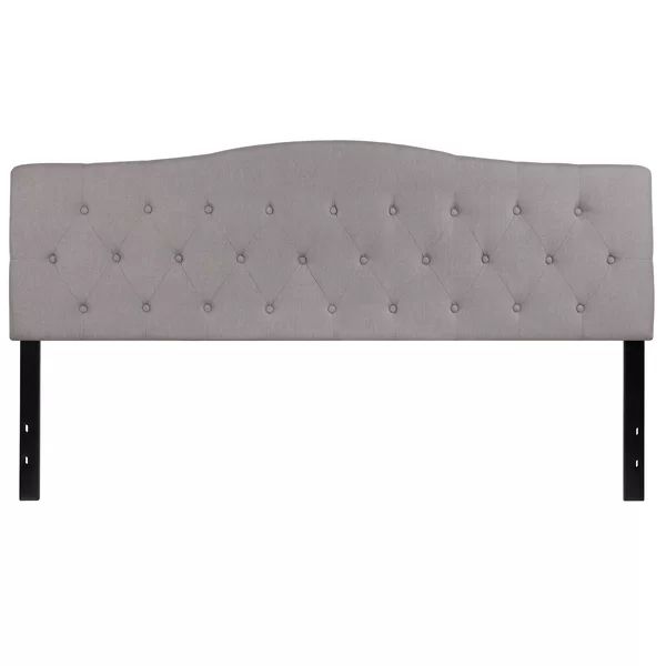 Kionte Arched Button Tufted Upholstered Headboard | Wayfair Professional