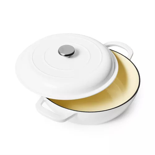 Sur La Table Enameled Cast Iron Deep Braiser, 5 qt. | Sur La Table