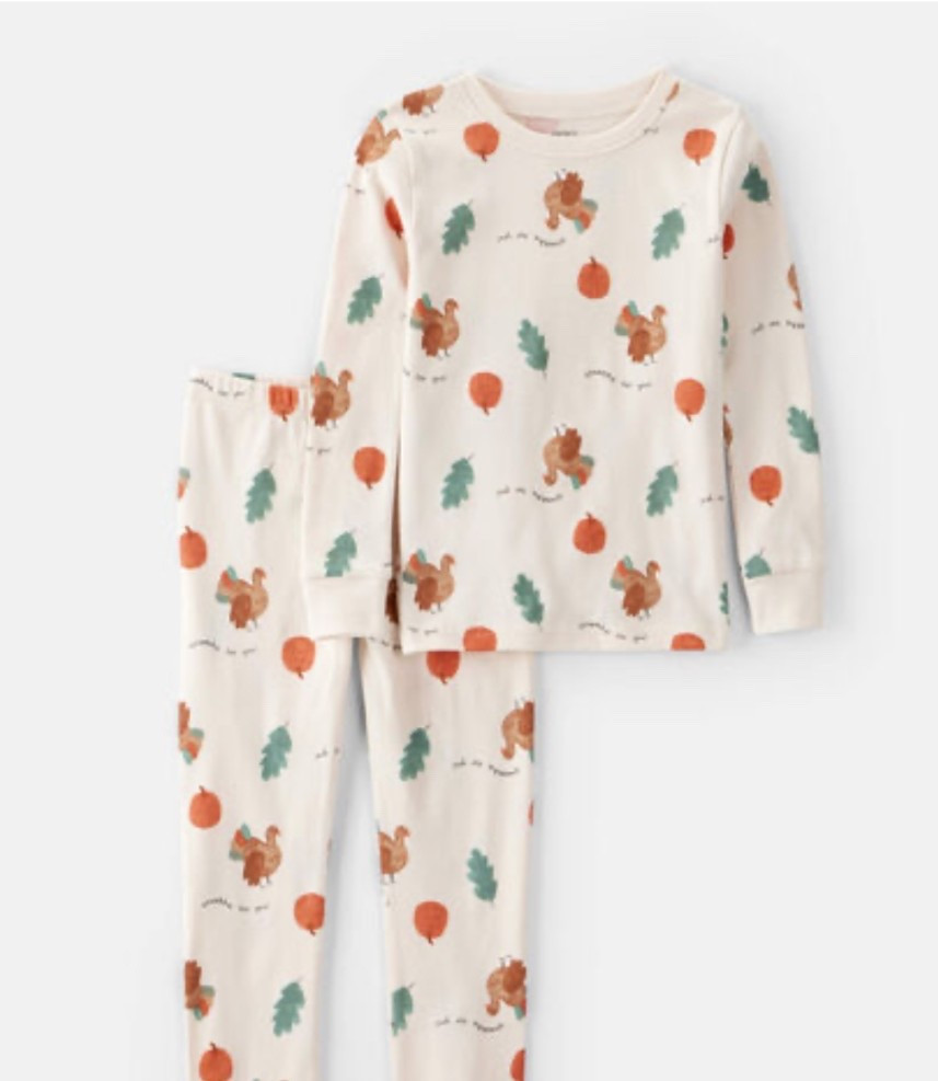 Carter’s thanksgiving pjs 🦃 #thanksgiving #thanksgivingpjs 

#LTKHoliday #LTKSeasonal