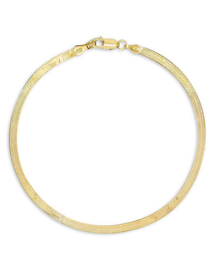 Herringbone Chain Ankle Bracelet | Bloomingdale's (US)