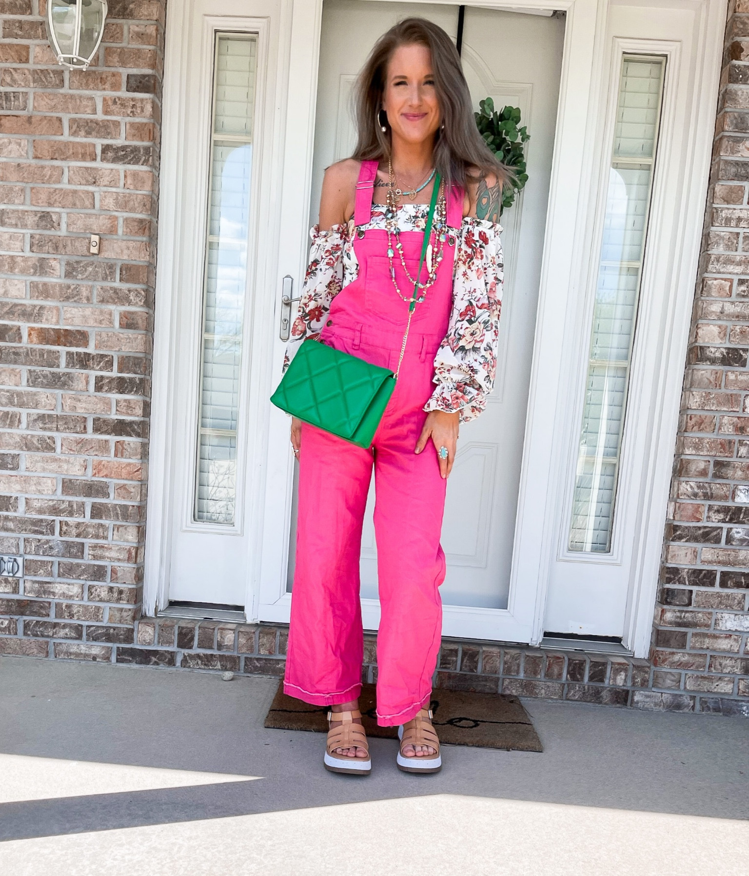 Women’s Spring Outfit | bibbed overall outfit | denim overall outfit | spring fashion inspo 

#spring #springfashion #amazon #amazonfinds #amazonfashion #overalls 

#LTKunder50 #LTKshoecrush #LTKstyletip