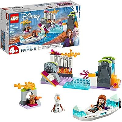 LEGO Disney Frozen II Anna’s Canoe Expedition 41165 Frozen Adventure Building Kit (108 Pieces) | Amazon (US)