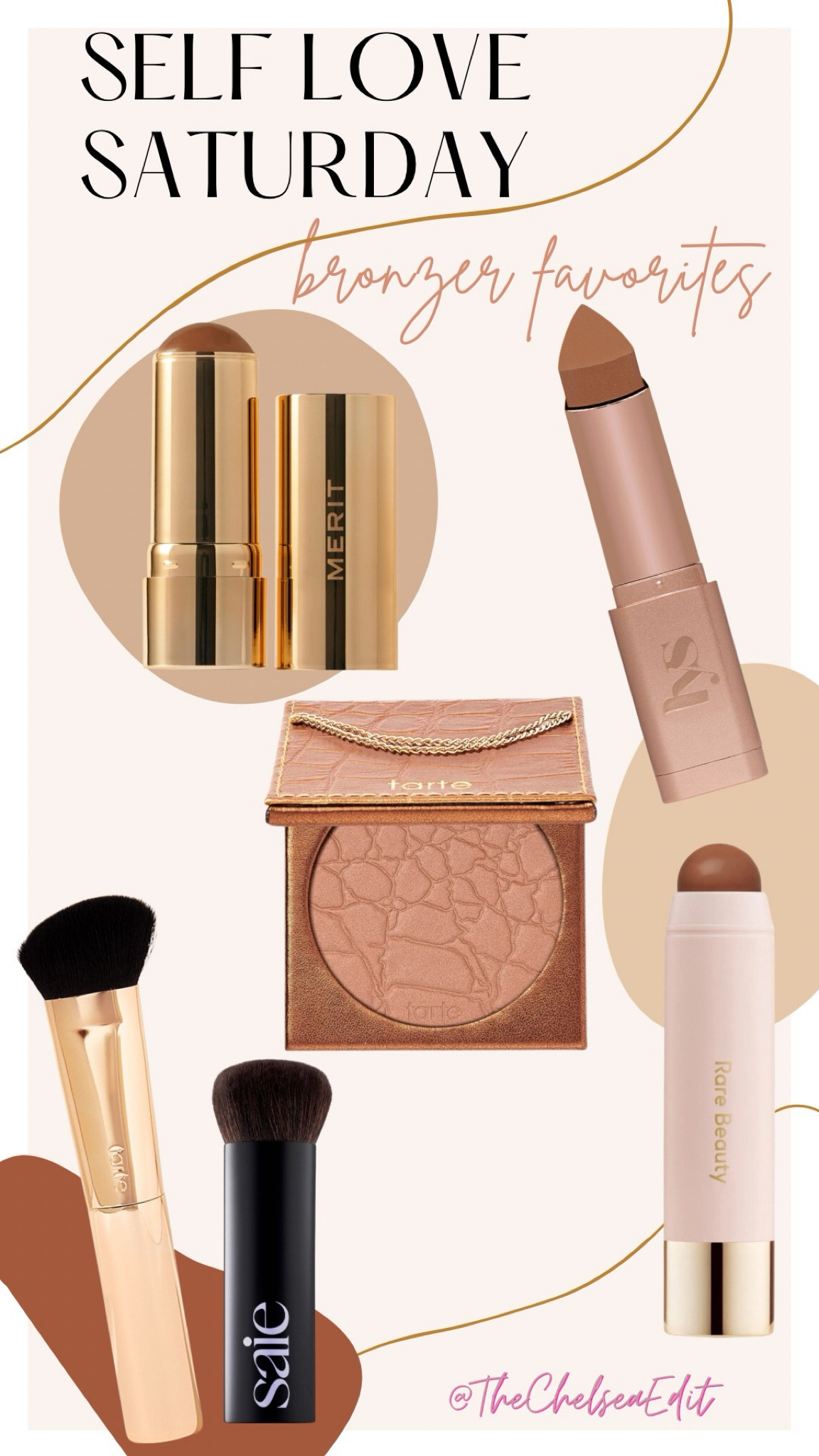 Self love Saturday✨🤎 my favorite bronzers to get that  summer glow☀️

LYS-color harmony #1 fave right now
Merit - color medium - this is perfect for any beginner to cream bronzer it’s more sheer but so beautiful 
Rare beauty- good energy — another good one!! 

I love this  tarte brush the gold is stunning & it is my fav for blending cream bronzer! I actually also buy the QVC sets because you basically get an another item free with the brush (usually $32 alone) . 

#LTKBeauty #LTKFindsUnder50