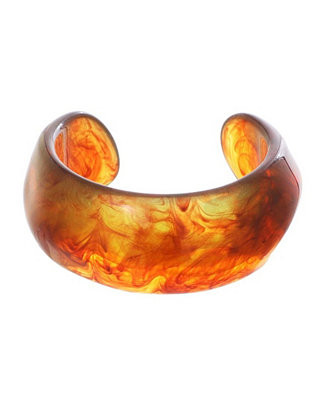 ADORNIA Chunky Brown Cuff Bracelet - Macy's | Macy's