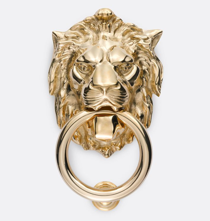 Lion Door Knocker | Rejuvenation