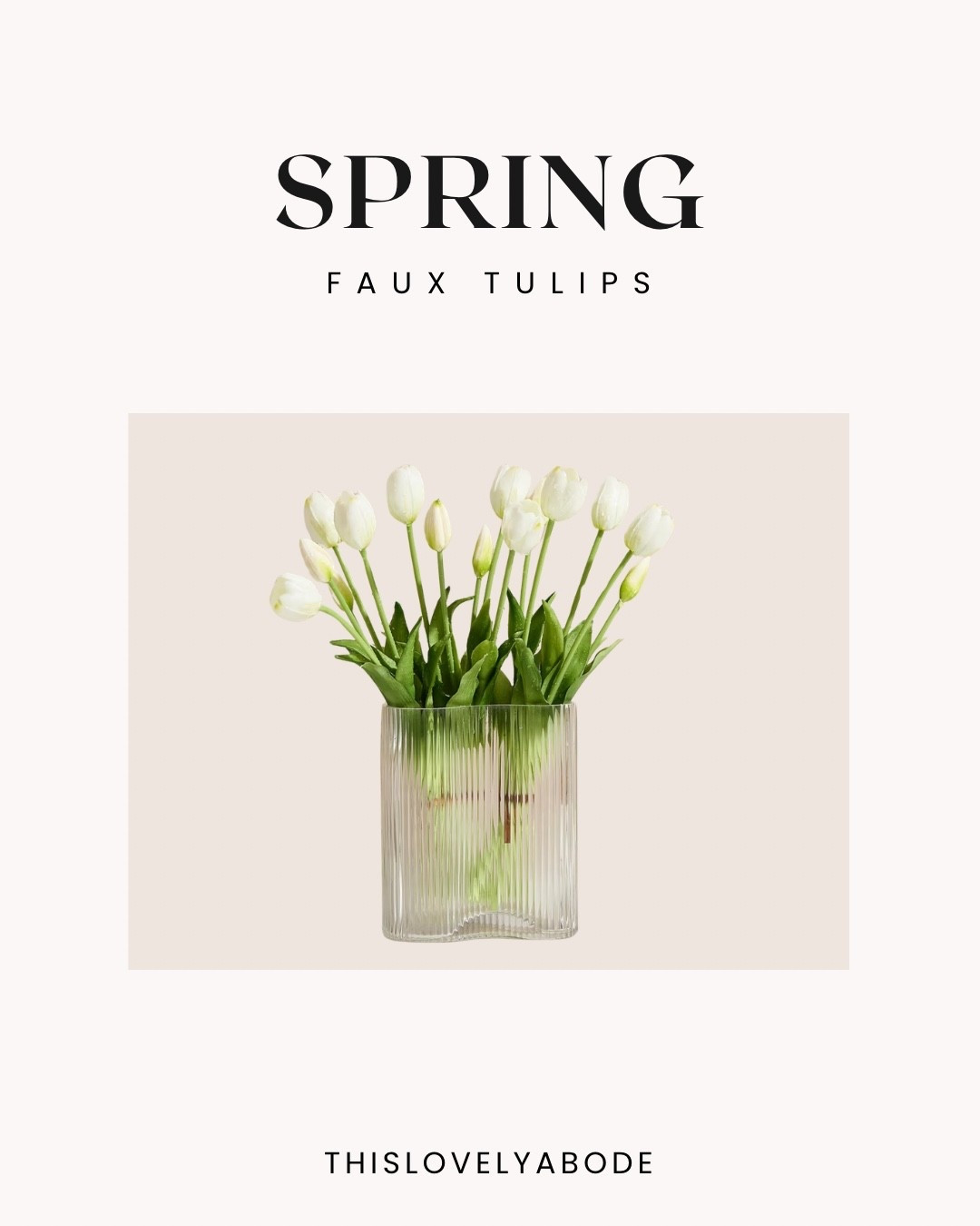 Faux tulips 
#tulips #amazon 

#LTKHome