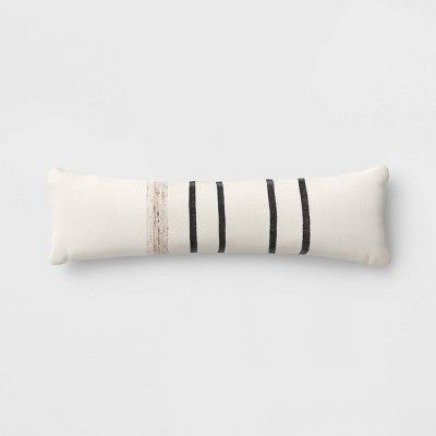 12" x 36" Lumbar Throw Pillow Ivory - Threshold™ designed with Studio McGee | Target