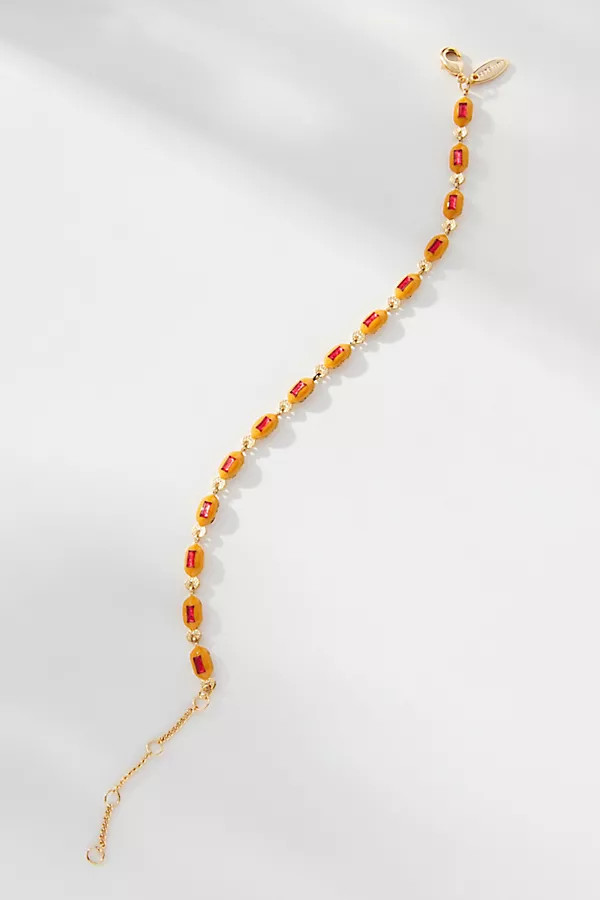 Linked Crystal Bracelet | Anthropologie (US)