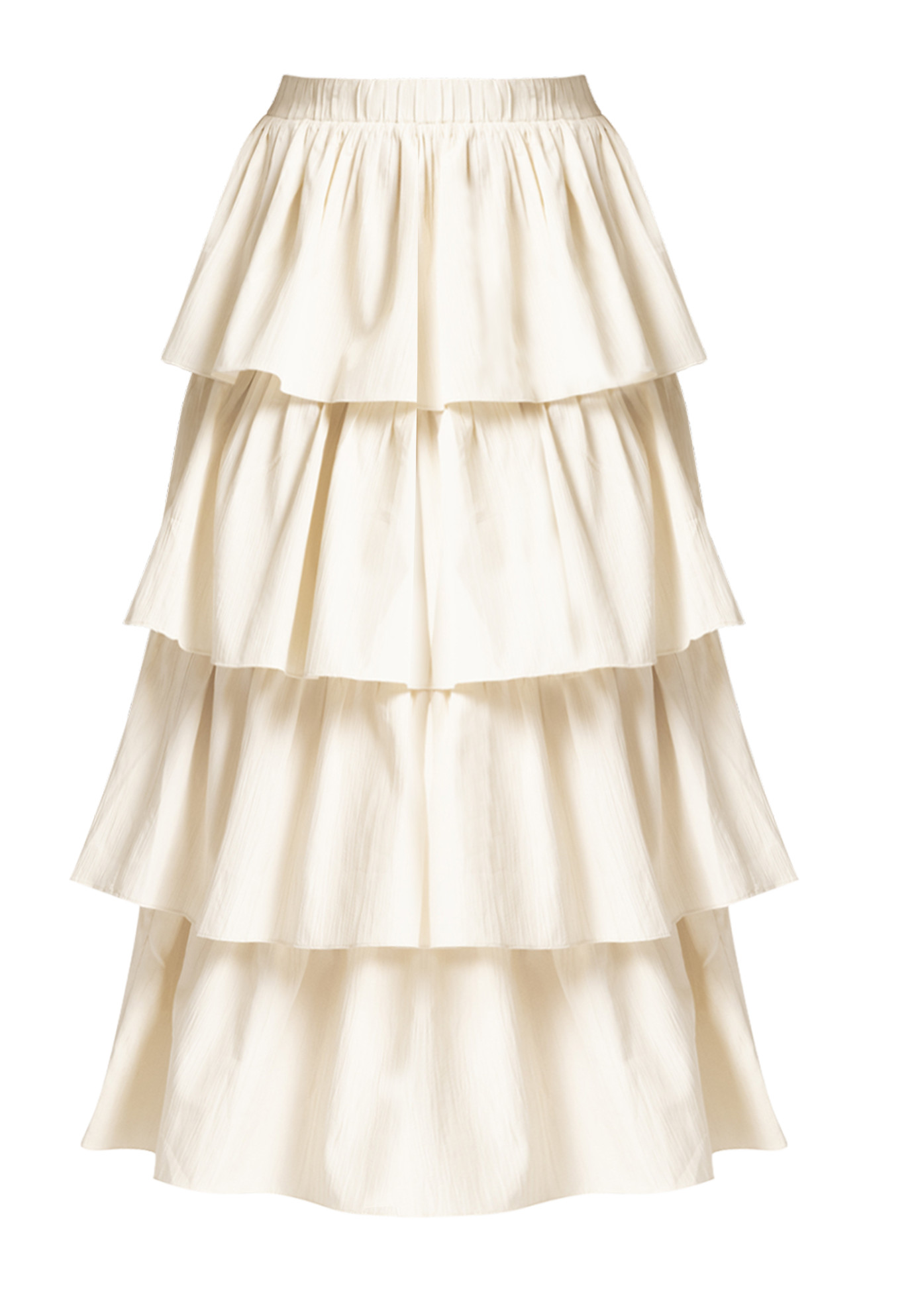 Flouncy Tiered Skirt | Eloquii