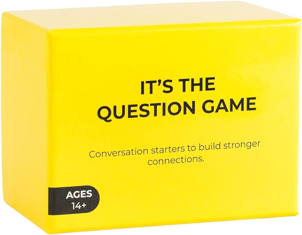 It's The Question Game - 150 Conversation Starters/Questions to Create Stronger Connections for F... | Amazon (US)