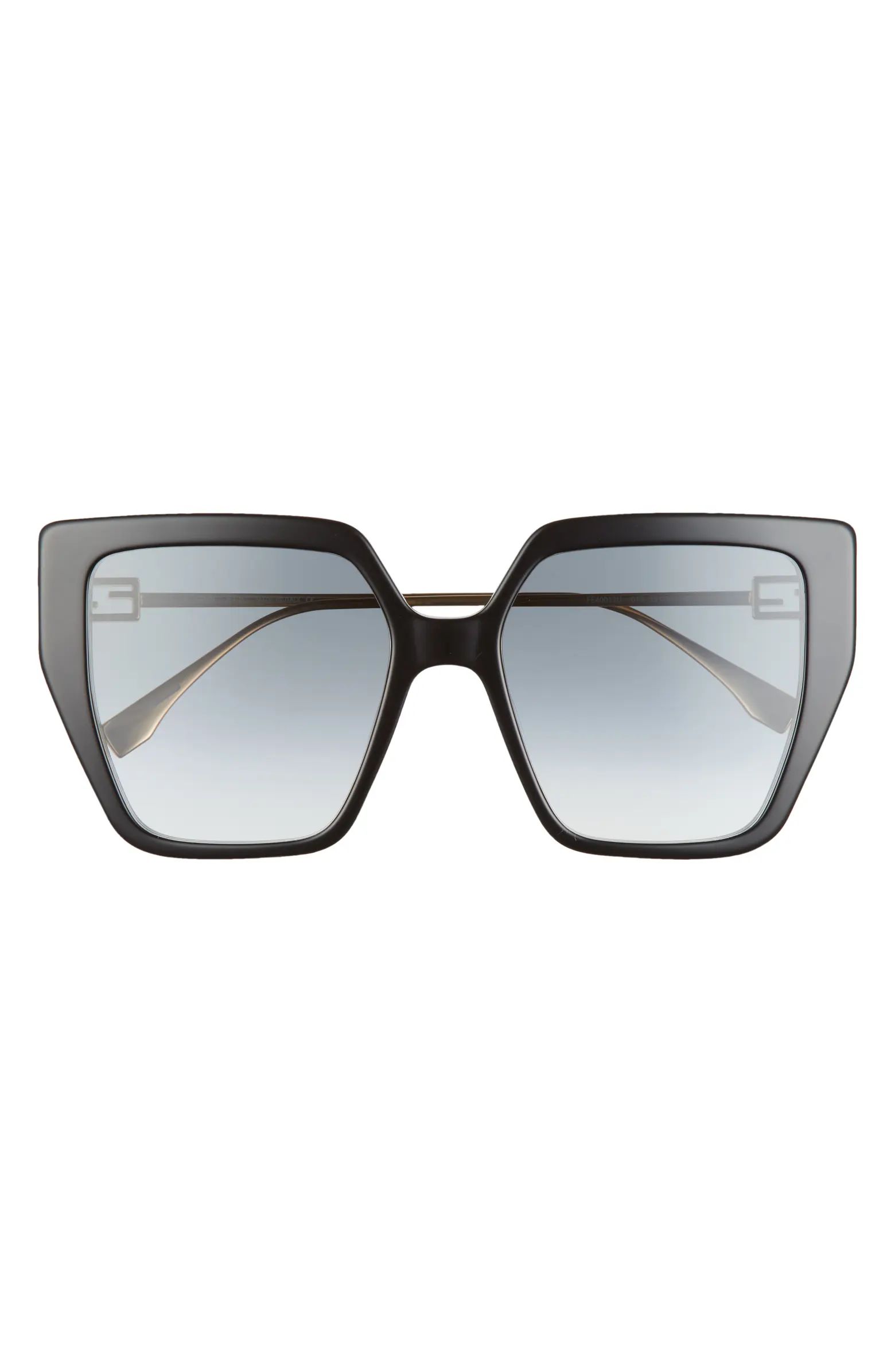 Fendi 55mm Butterfly Sunglasses | Nordstrom | Nordstrom