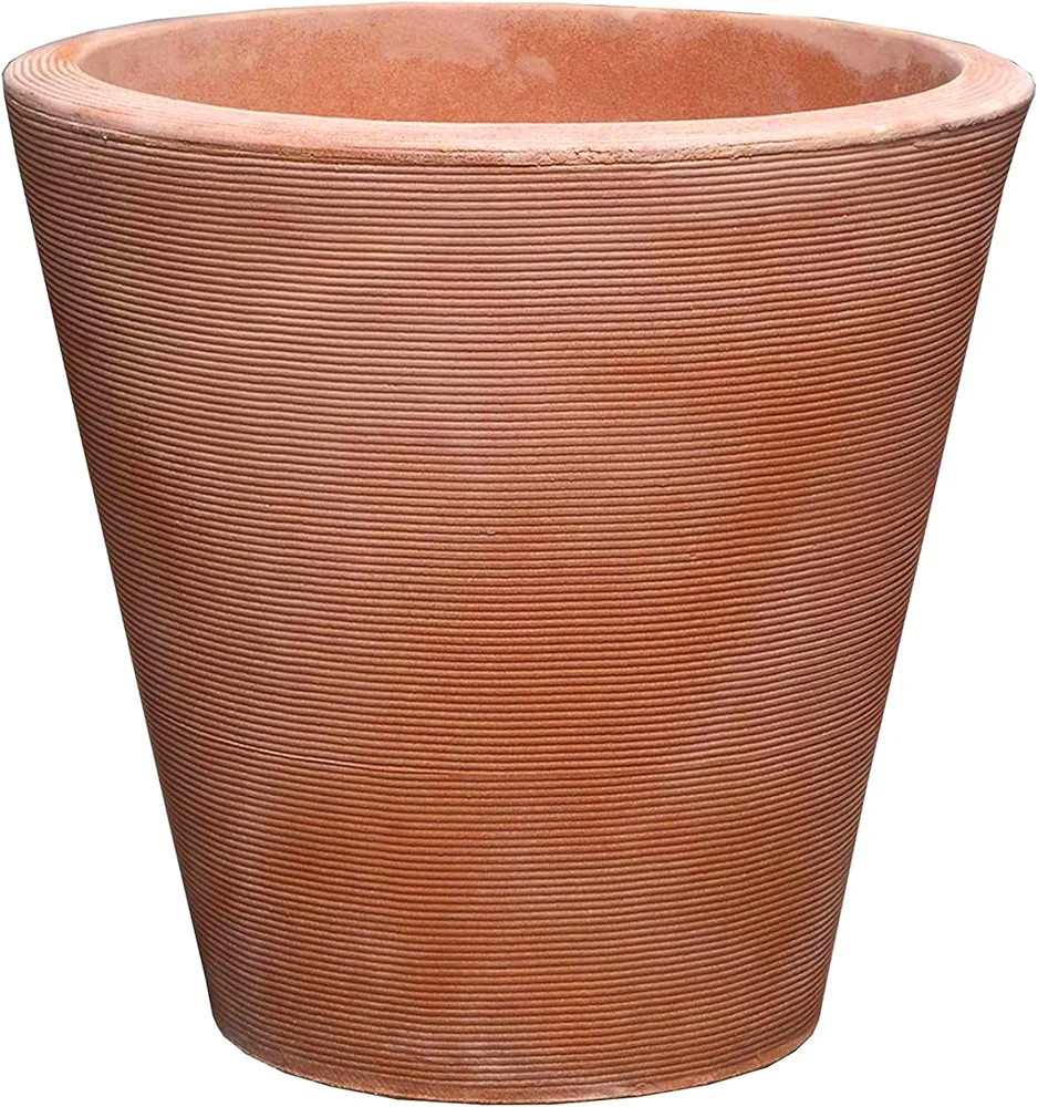 Crescent Garden Madison Planter, Double-Walled Plant Pot, 16" (Weathered Terracotta) | Amazon (US)