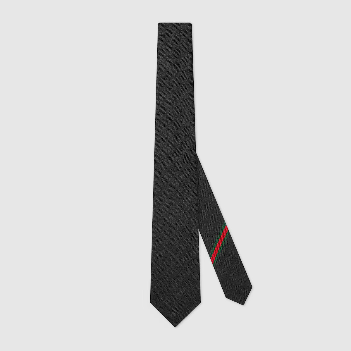 GG silk jacquard tie with Web | Gucci (US)