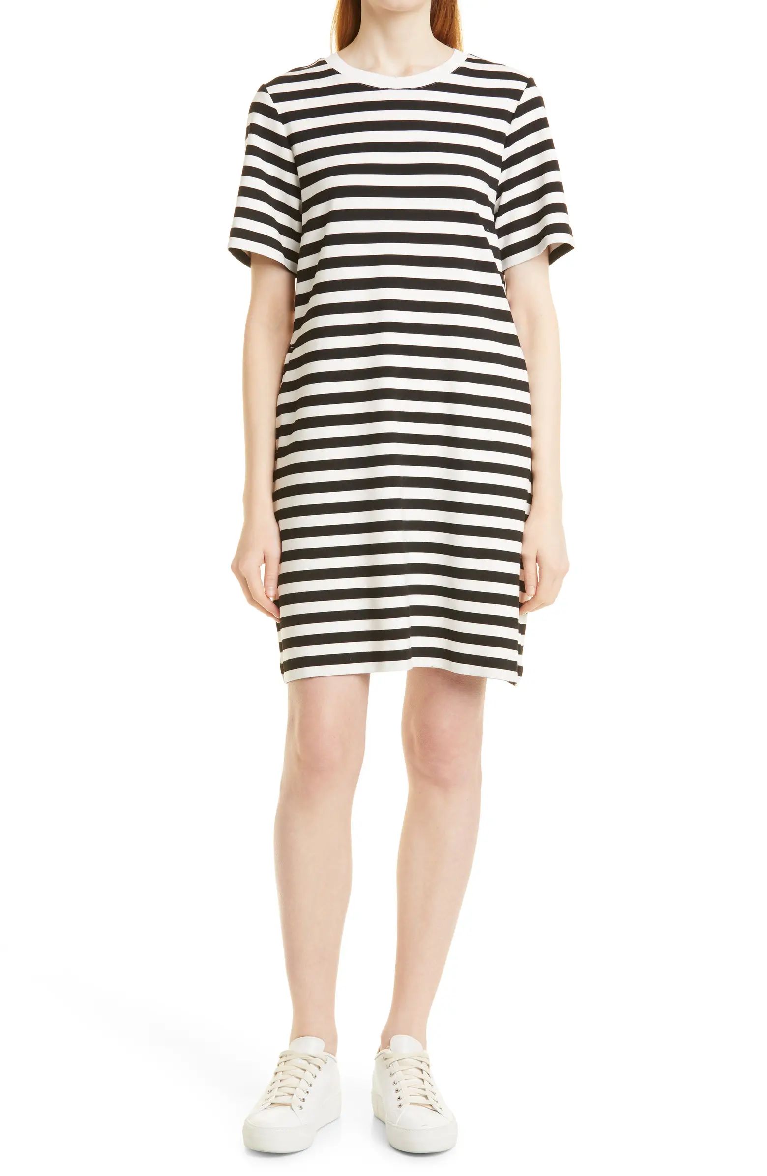 Nordstrom Signature Stripe Knit Tunic Dress | Nordstrom | Nordstrom