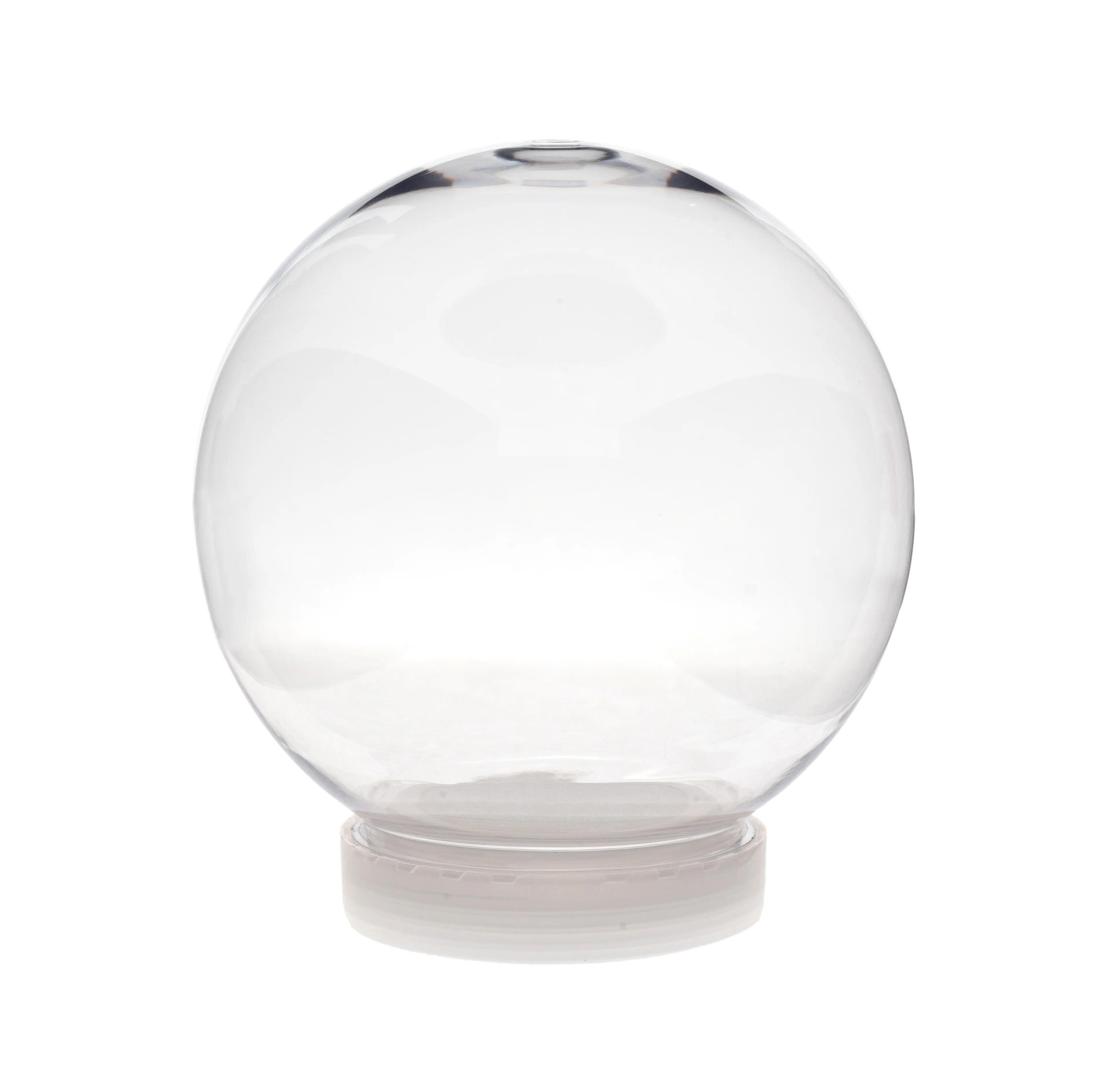 Creative Hobbies Clear Plastic Water Snow Globe, with Screw Off Cap - Walmart.com | Walmart (US)