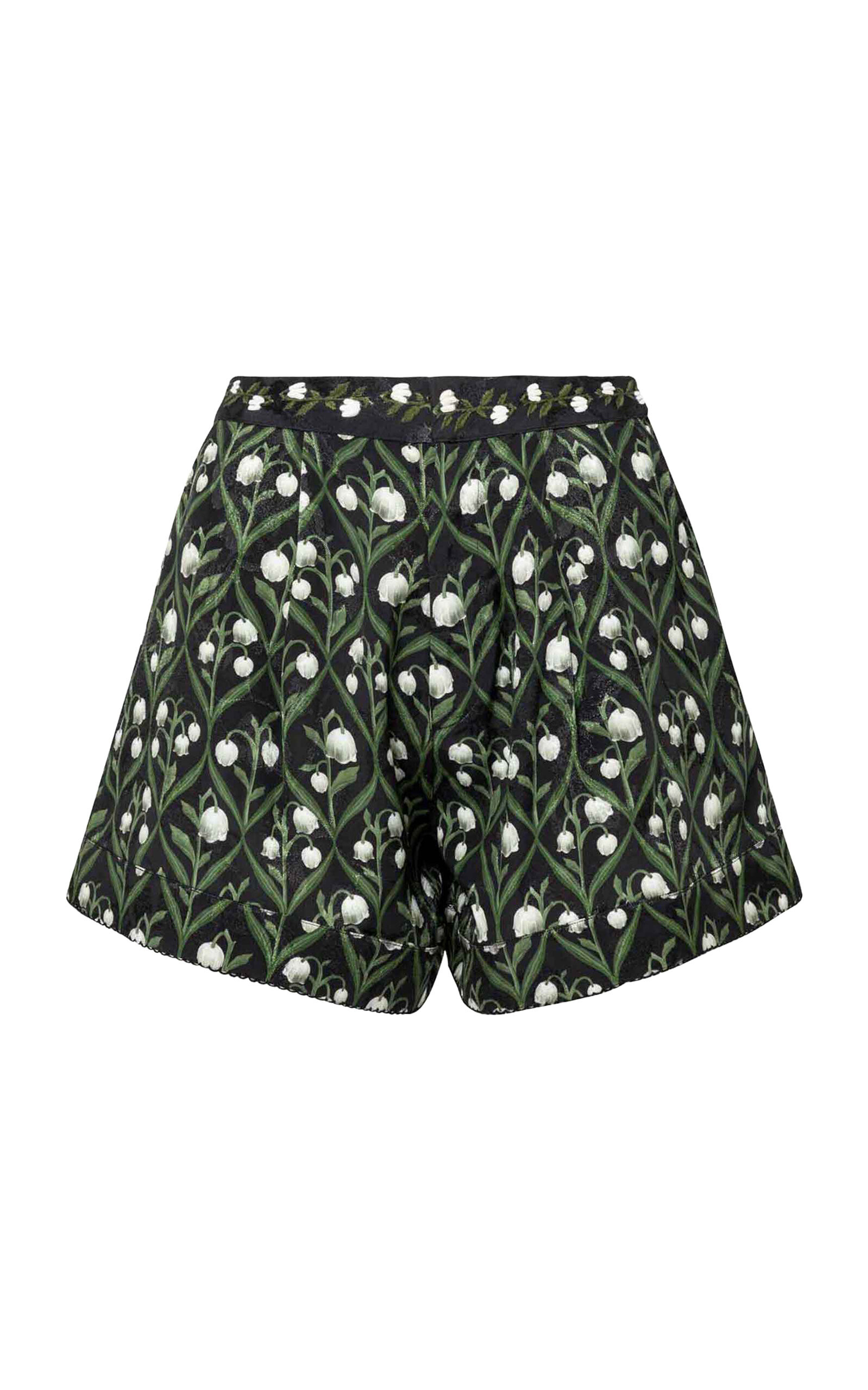 Toronjil Perla Floral-Printed Mini Shorts | Moda Operandi (Global)