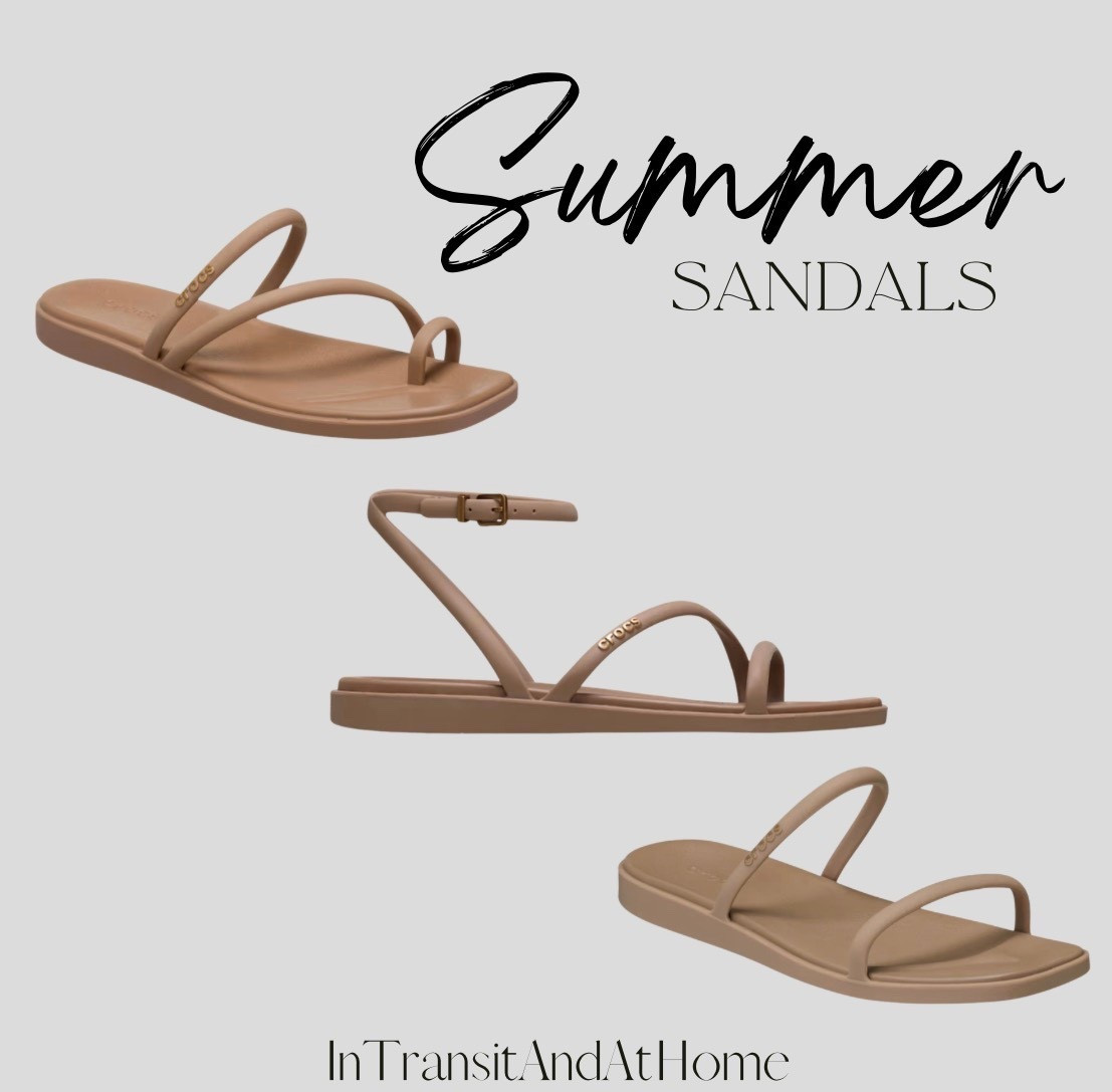 If you’re looking for a super comfy summer sandal, check out these pics. Can you believe they’re from Crocs? I’m not usually a fan, but these are comfy and stylish. 
•
#sandals #summer #summersandals #summerfashion #summerstyle #milkchocolatecrocs #crocssandals 

#LTKSwim #LTKgrwm #LTKootd