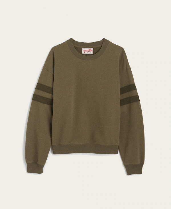 McCarren Crewneck Varsity Sweatshirt | Madewell