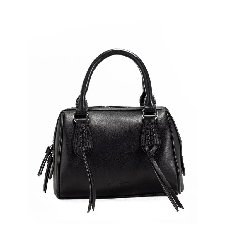 Sam Edelman Women's Bianca Small Satchel Crossbody Handbag Black | Walmart (US)