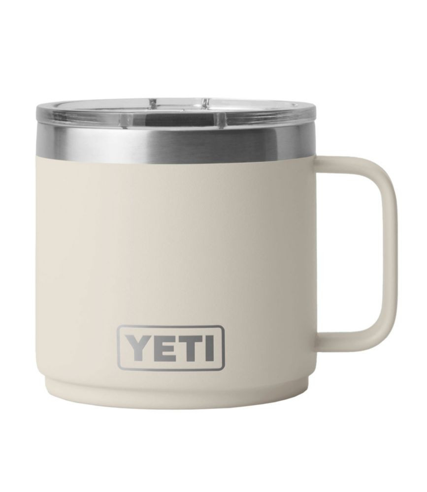 Yeti Rambler Ceramic Lined Stackable Mug, 14 oz. Cape Taupe, Ceramic/Stainless Steel | L.L. Bean