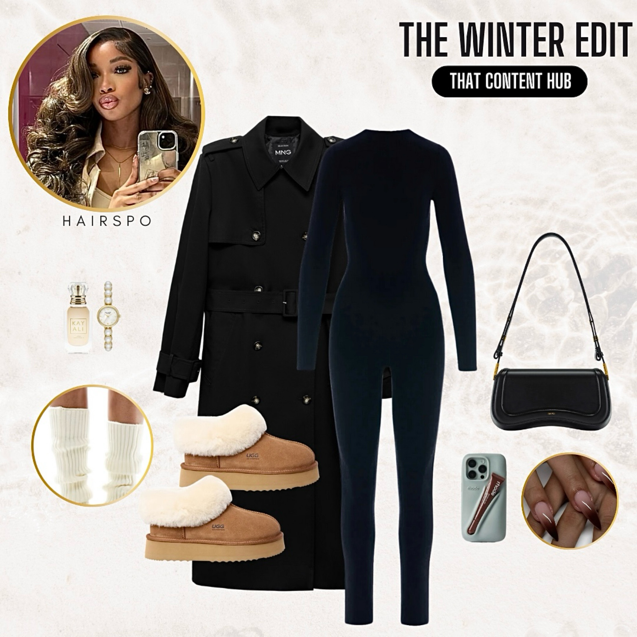 Perfect winter outfit for the Christmas markets or errands 🎄