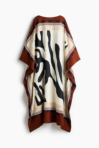 H & M - Printed Kaftan Dress - Orange | H&M (US + CA)