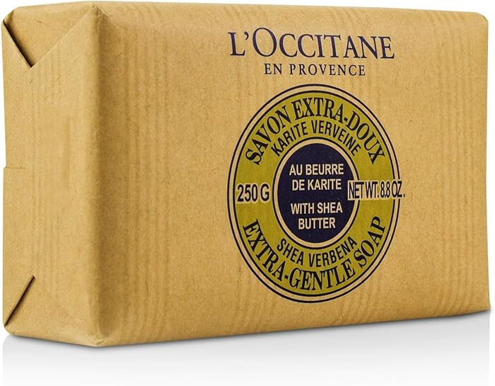 L'OCCITANE Shea Butter Extra-Gentle Hand & Body Soap Bar, Cleanses & Softens Skin, Moisturizing, ... | Amazon (US)