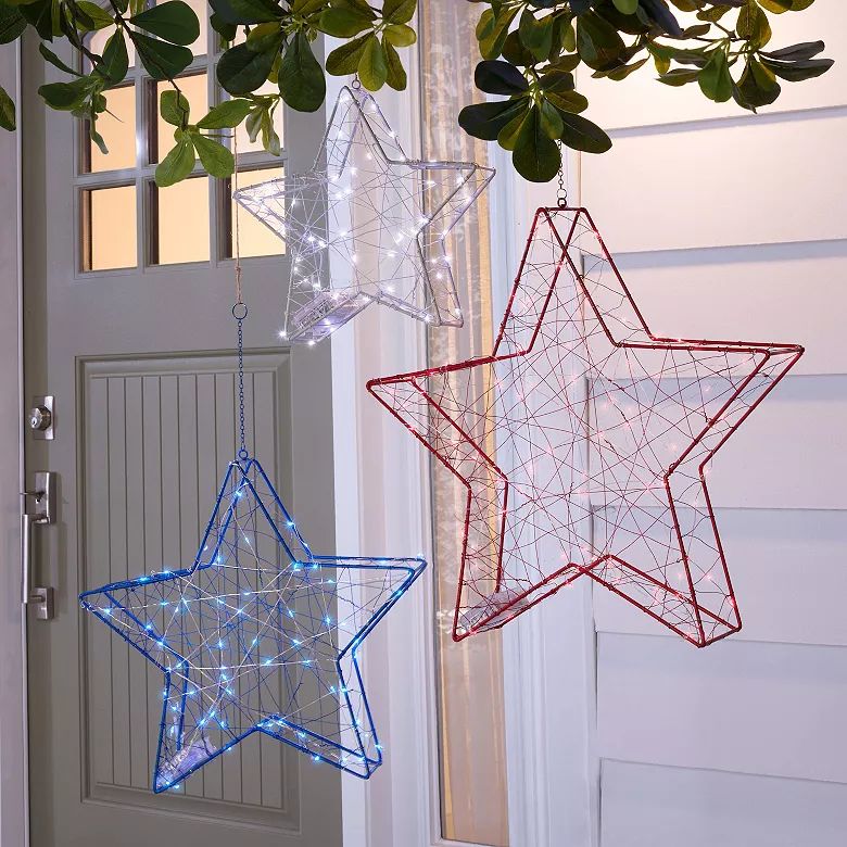Celebrate Together™ Americana LED Stars Hanging Decor | Kohl's