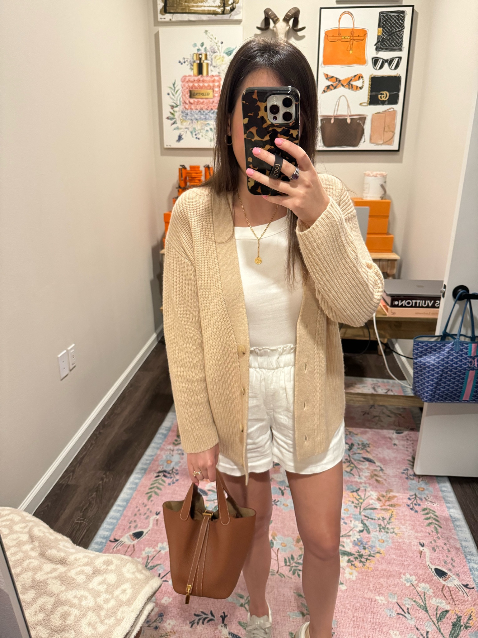 Best white basic tank (small), best linen shorts (xs), cashmere cardigan (xs)



#LTKSeasonal #LTKfindsunder100 #LTKstyletip