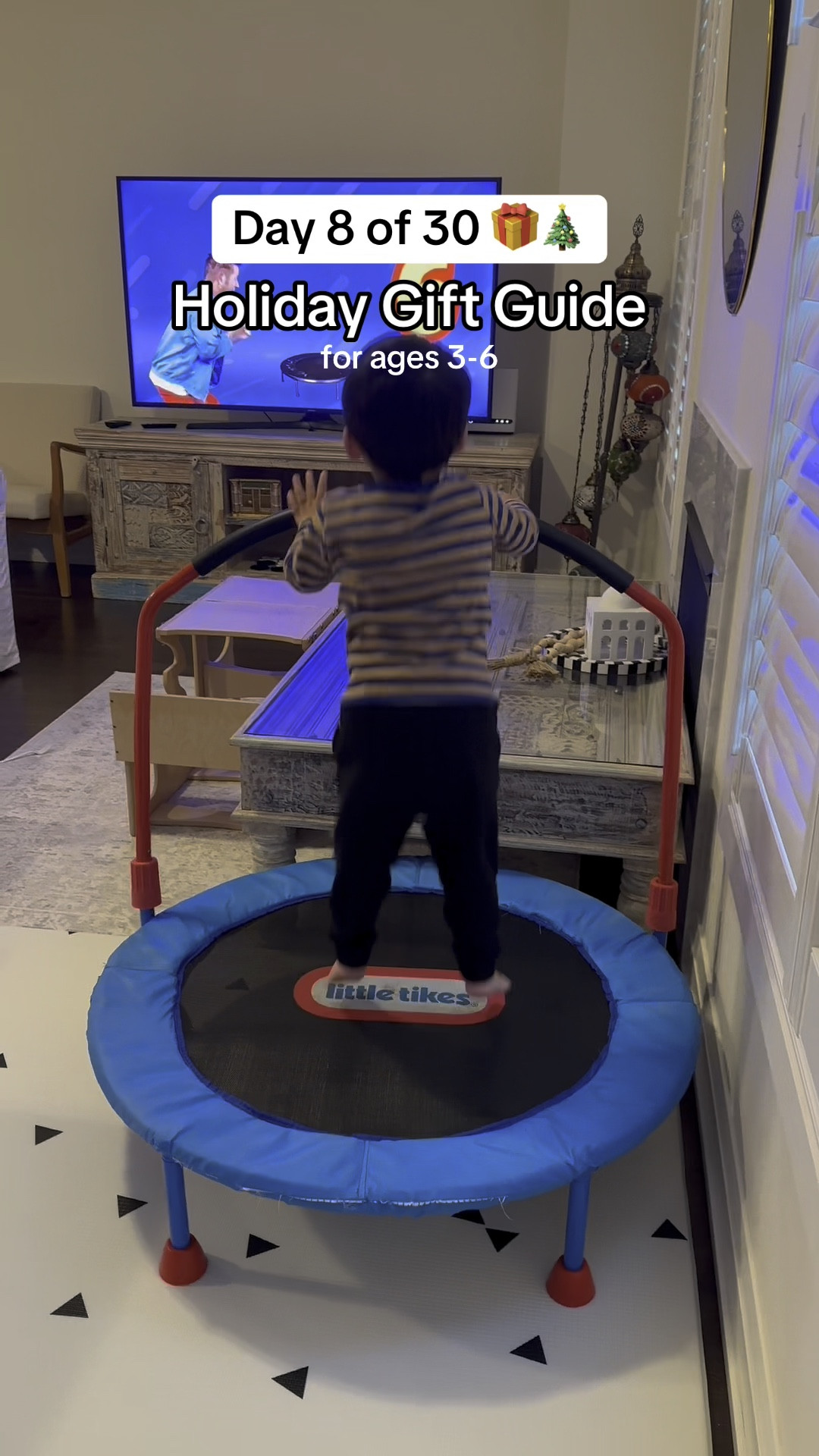 As a stay at home mom, I am always looking for ways to keep my toddler entertained and play independently iykyk #momminainteasy 

This trampoline is such a must, the grandparents got it for him last year and our toddler has been loving it >>> 🕺🏻🎉🫶🏼 

Gift ideas for toddlers, Holiday gift guides for kids, Amazon finds, Found it on Amazon, Toddler toys, Toddler mom, Toronto mom 
#toddlertoys #holidaygifts #holidaygiftideas #christmasgifts #birthdaygifts #holidaygiftguide #amazonfinds #amazoninfluencer #amazoncanada #founditonamazon #toddlermom #momlife #torontoinfluencer #besttoysforkids #toysforkids #newmom #canadianfamily #torontomom #toronto #torontolifestylebloggers #torontolife

#LTKcanada #LTKgiftguide #LTKkids