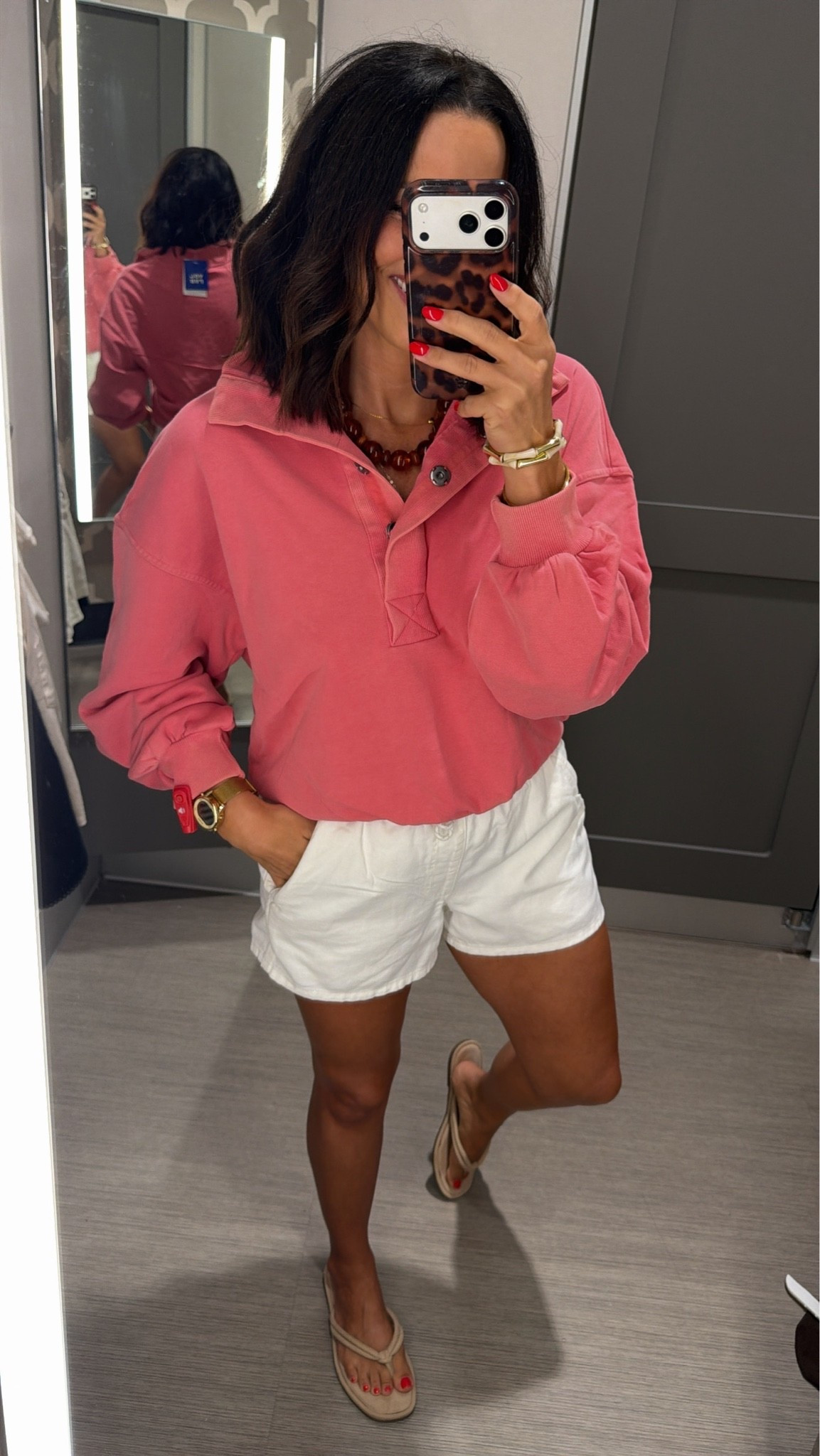 This sweatshirt looks so much like Aerie but for a fraction of the price!

Size XS
5’3” for reference

#TargetStyle #TargetFashion #TargetFinds #AerieLookForLess #AffordableFashion #CasualStyle #FallTransition #EverydayStyle #LTKStyle #LTKCreator