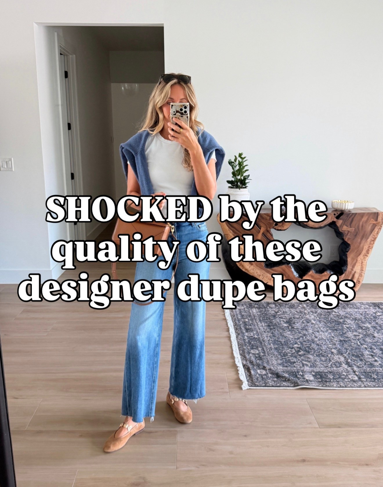comment SHOP for links! I am shocked by the quality of these designer inspired bags. I love that they are genuine leather and suede but still so much more affordable than the designer bags. #quincepartner @quince @shop.ltk #liketkit
