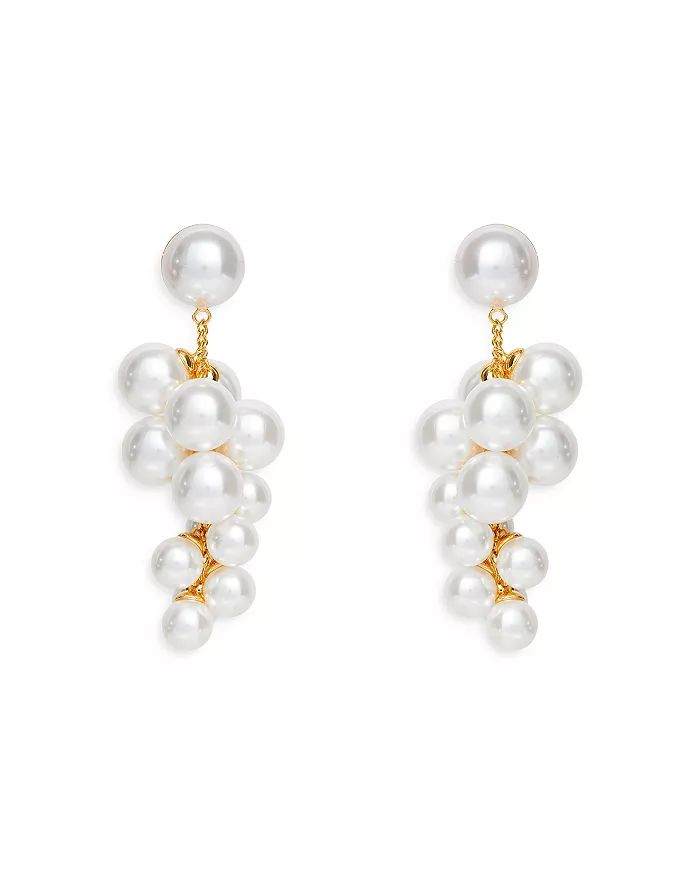 Grape Imitation Pearls Gold Plated Earrings | Bloomingdale's (US)