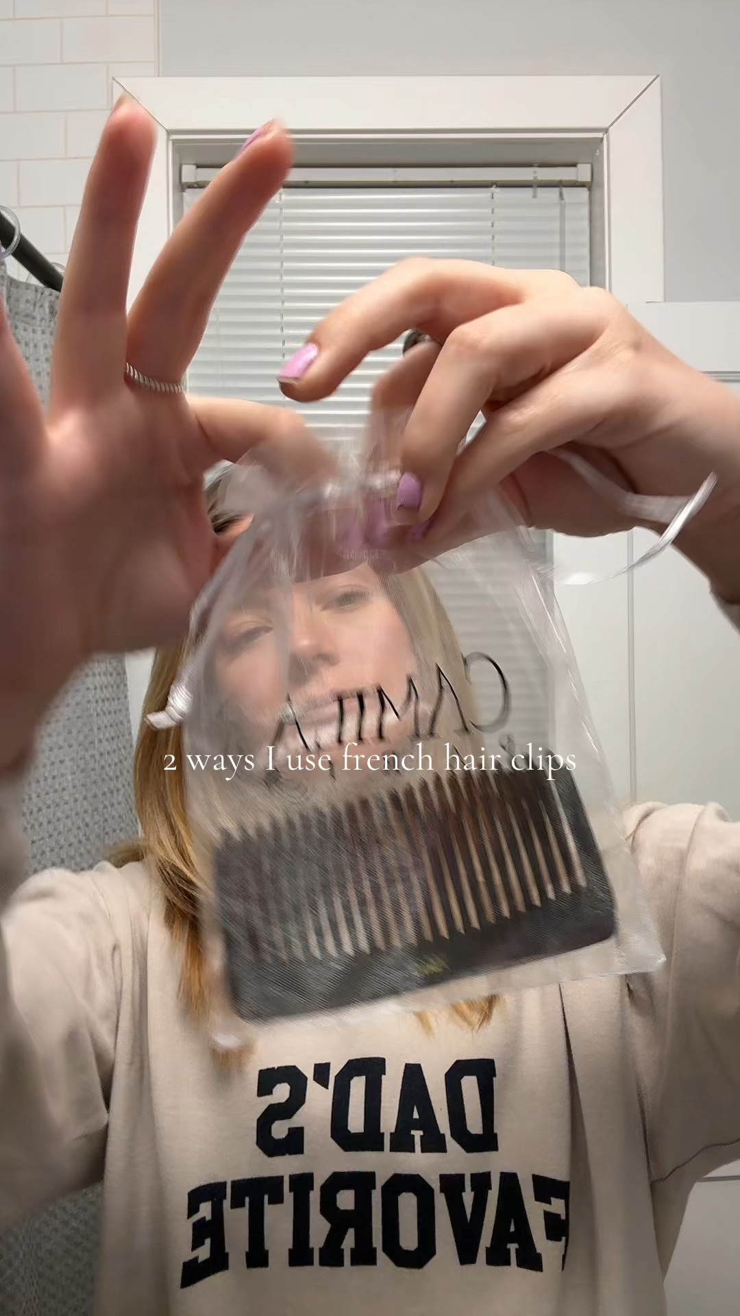 French hair clips!! My new obsession 

#LTKgrwm #LTKU #LTKootd