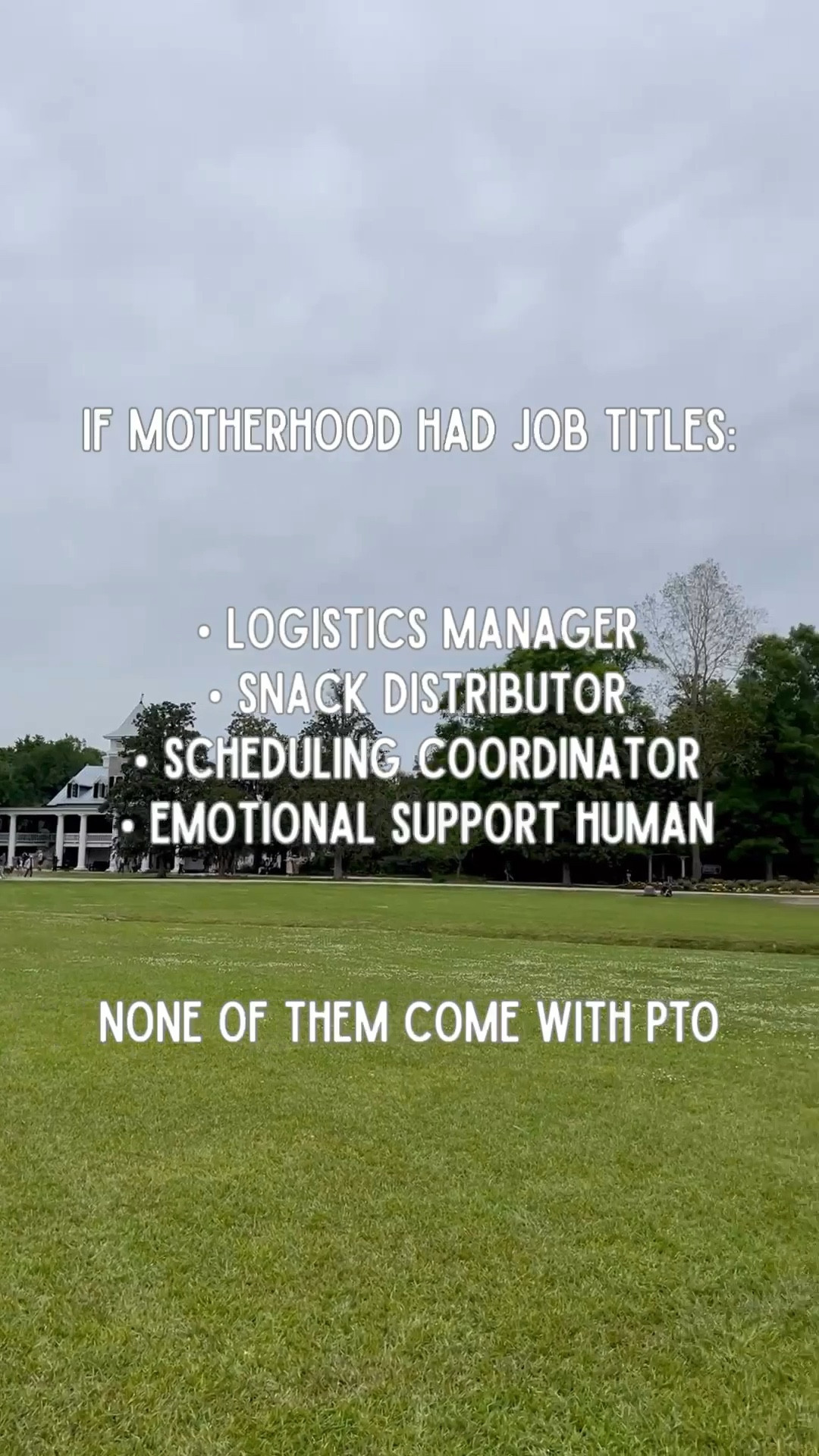 If motherhood came with job titles… my résumé would be impressive.

But the hours are wild, the clients are tiny, and the PTO policy is nonexistent 😂

Wouldn’t trade it for the world though.

What title did I miss? 👇

#momreels #momlifeunfiltered #motherhoodhumor #stayathomemomlife #boymom

#LTKmomlife #LTKstorytime #LTKdayinmylife